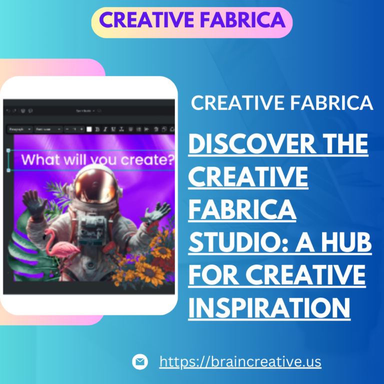 Discover the Creative fabrica Studio: A Hub for Creative Inspiration