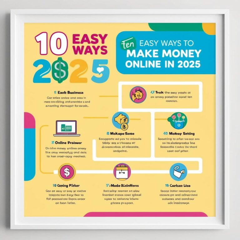 10 Easy Ways to Make Money Online in 2025