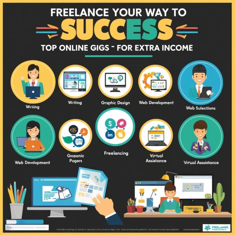 Freelance Your Way to Success: Top Online Gigs for Extra Income