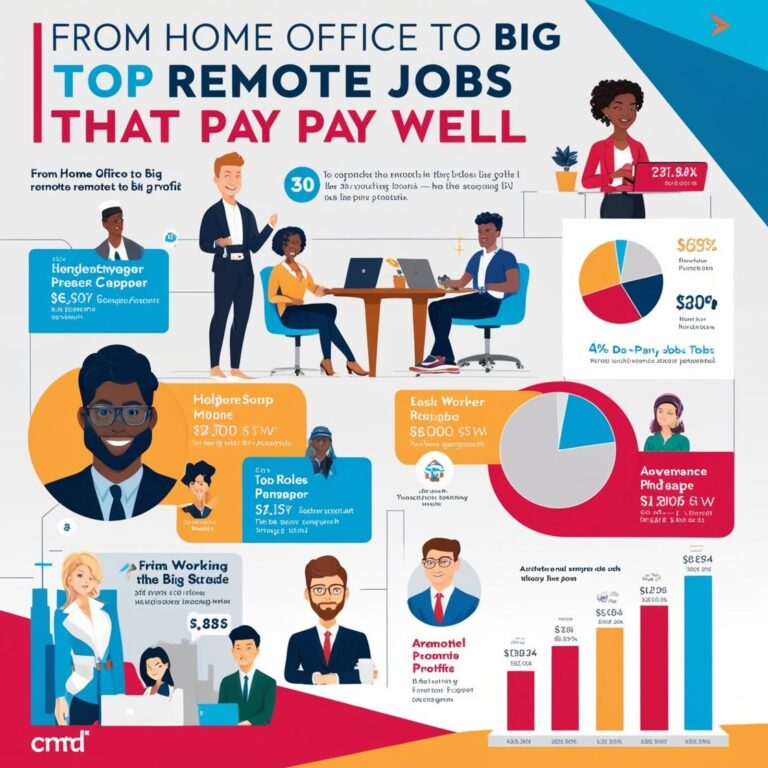 From Home Office to Big Profit: Top Remote Jobs That Pay Well