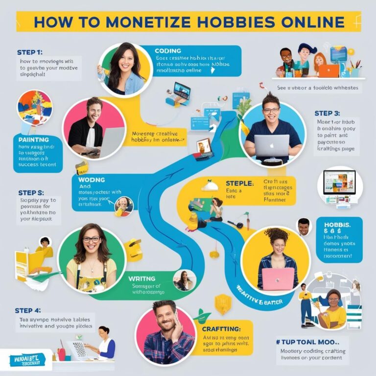 How to Turn Your Hobbies into an Income Stream Online