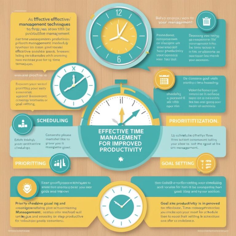 What are the best time management techniques for improving productivity?